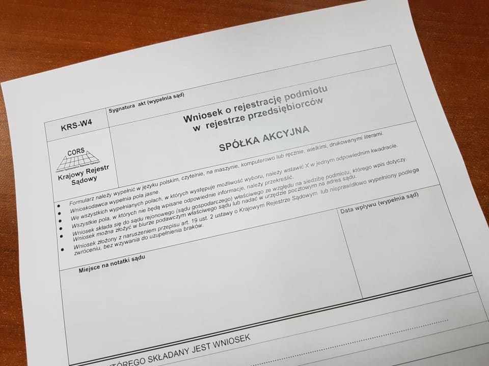 Przekształcenie Sp. z&nbsp;o.o. w&nbsp;Spółkę Akcyjną