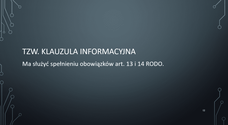 RODO – ustawa wdrażająca i&nbsp;małe ułatwienie co&nbsp;do&nbsp;klauzul informacyjnych